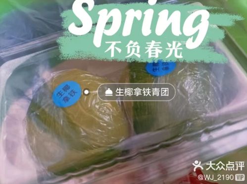 蟹粉明蝦 生椰拿鐵 川香牛肉 魔都青團界也太卷了吧 第一口春天的味道來了